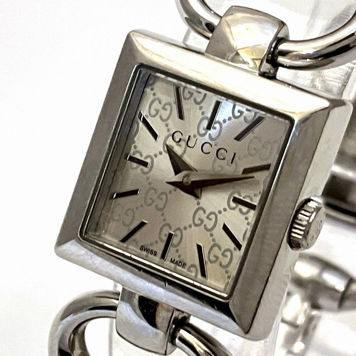 Gucci Tornavoni Watch SS Quartz Silver Dial — view 4