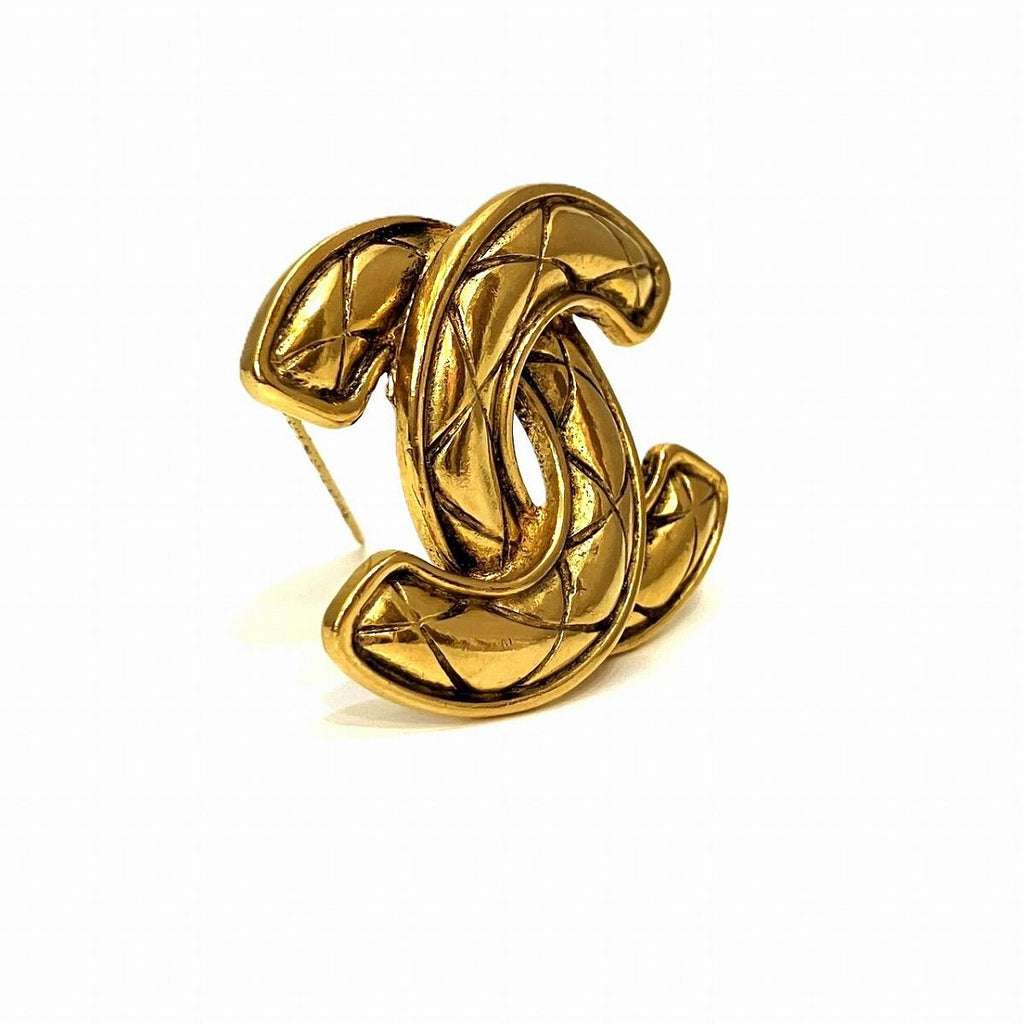 Chanel Coco Quilted Brooch — view 9
