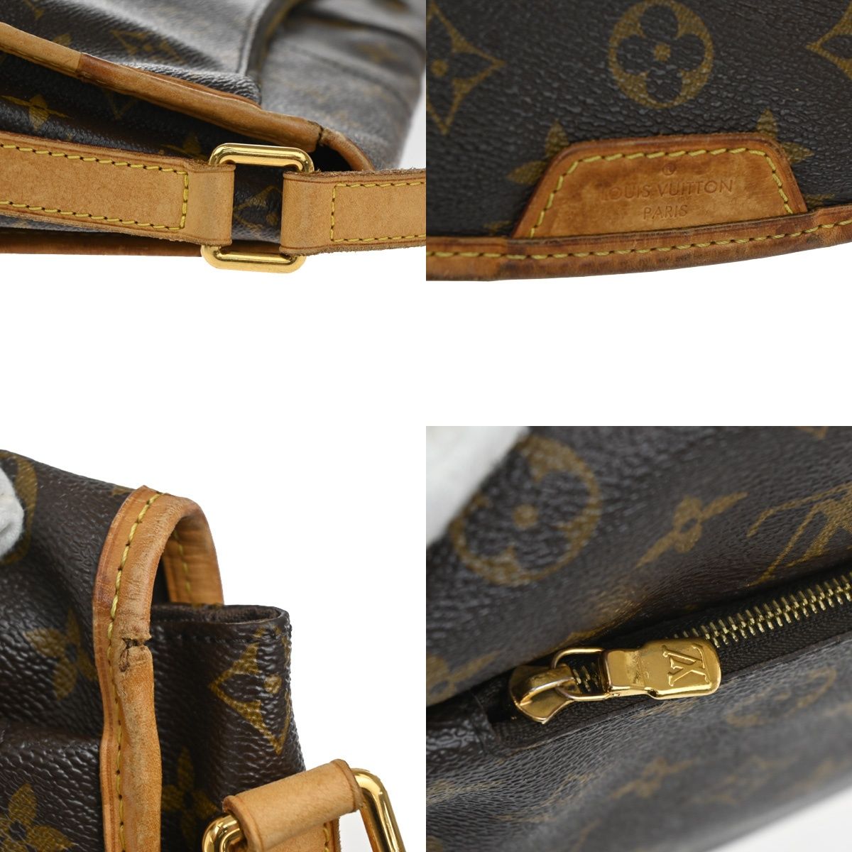 Louis Vuitton Menilmontan MM Shoulder Bag Monogram — view 8