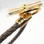 Hermes Bracelet Glenan Etoupe Gray Gold Small — view 5