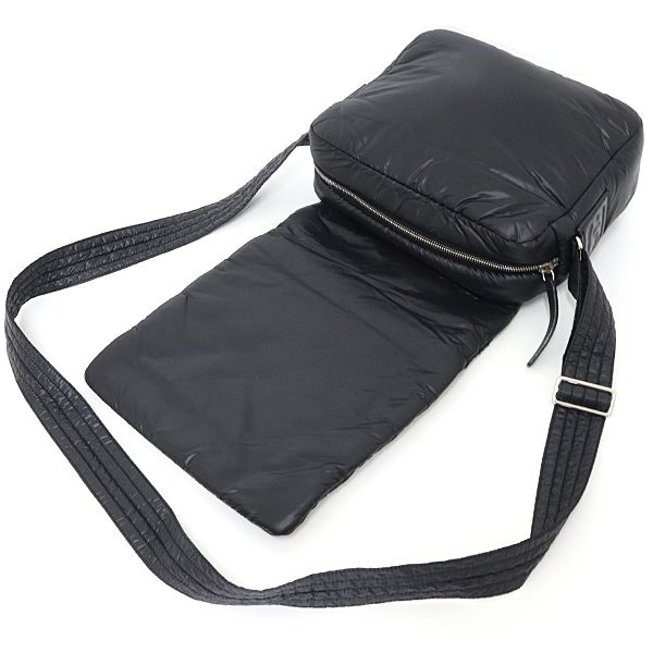 Chanel Coco Cocoon Shoulder Bag Nylon Leather Black — view 3