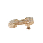 Chanel CC Logo Brooch Metal Gold Antique — view 6