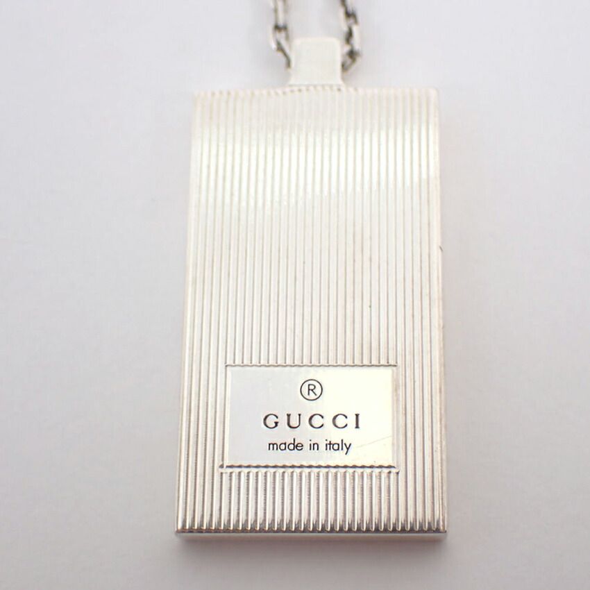 Gucci 925 Motif Pendant Necklace — view 2