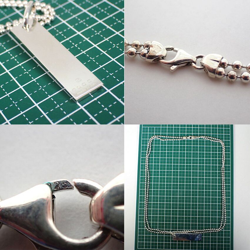 Gucci 925 Double Ball Chain Necklace — view 8