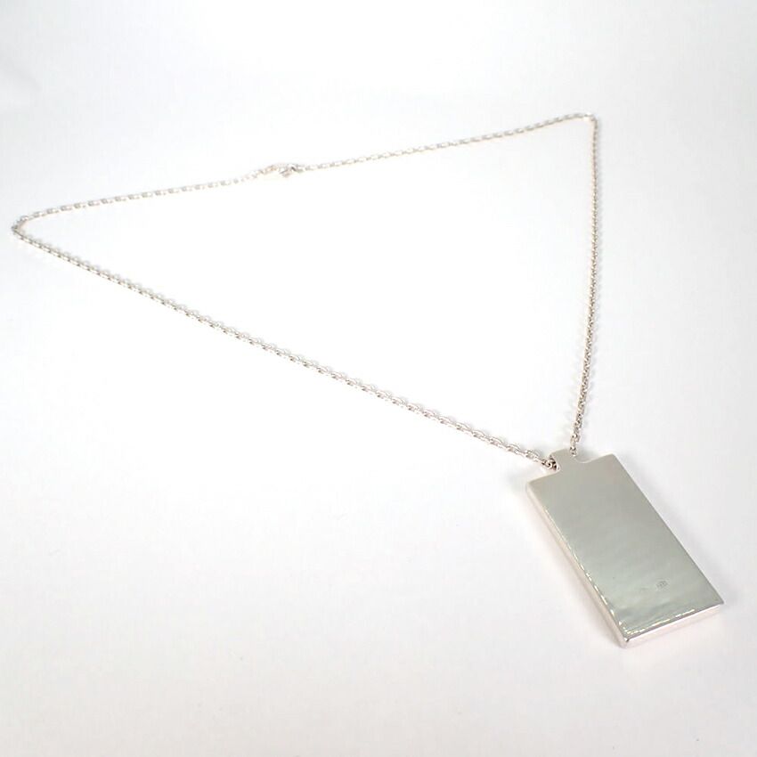 Gucci 925 Logo Plate Necklace — view 3