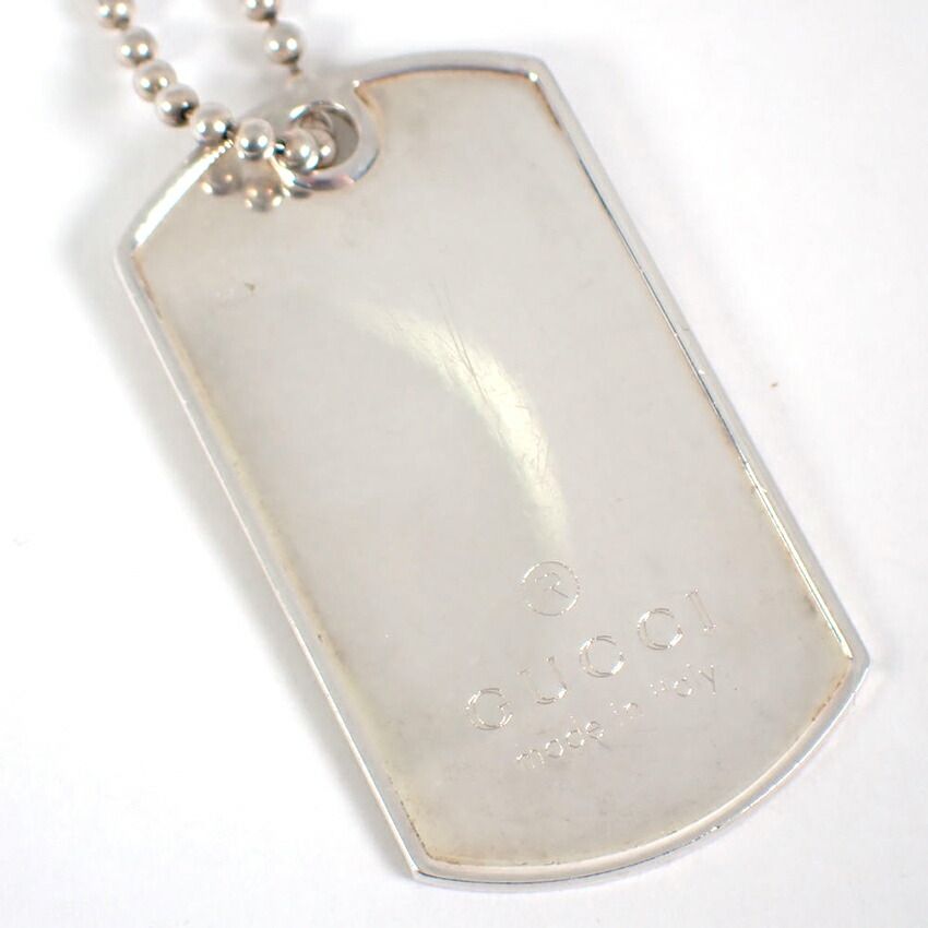 Gucci 925 Dog Tag Necklace — view 4