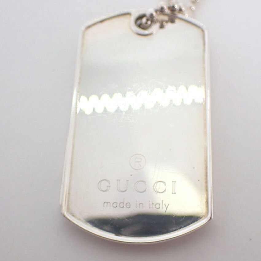 Gucci Dock Tag 2 Plates Ring — view 2