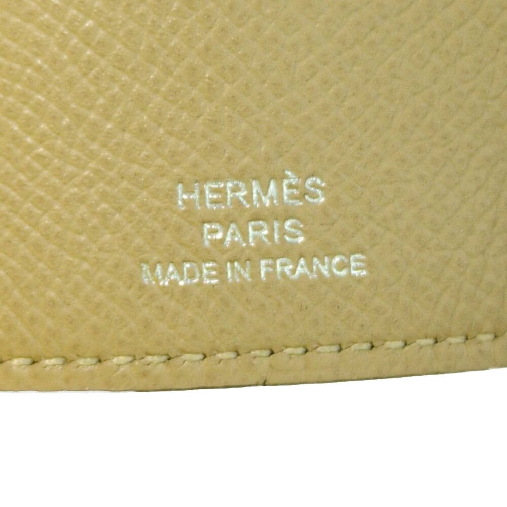 Hermes Bearn 4 Key Case Beige Key Holder — view 6