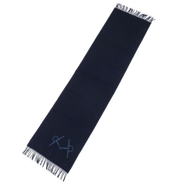 Hermes Scarf Navy — view 2