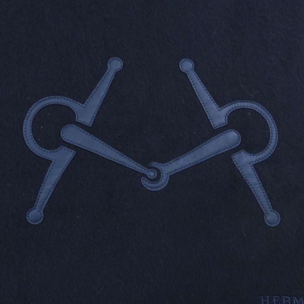 Hermes Scarf Navy — view 4
