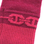 Hermes Knit Gloves Red — view 3