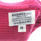 Hermes Knit Gloves Red — view 6