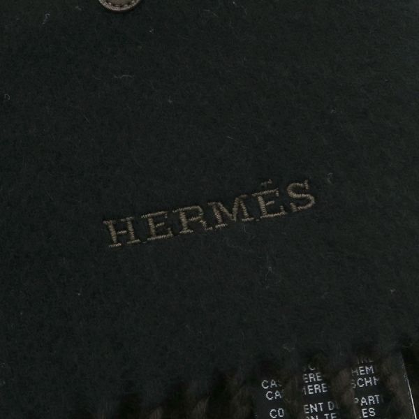 Hermes Scarf Black — view 4