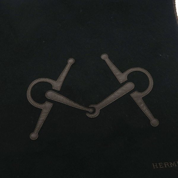 Hermes Scarf Black — view 5