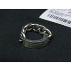 Gucci Chain Ring Silver Mint Green