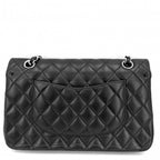 Chanel Shoulder Bag Quilted 25 Double Chain Flap Crossbody CC Logo Turnlock — view 2