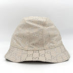 Gucci Hat GG Lame Bucket Hat M All Over Pattern Hat Wool Nylon Metallic Fiber — view 3