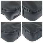 Gucci Bamboo Black Gunmetal Leather 001 Shoulder Bag — view 3