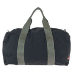 Prada Sports Black Gray Silver Polyester Polyurethane Boston Bag — view 2