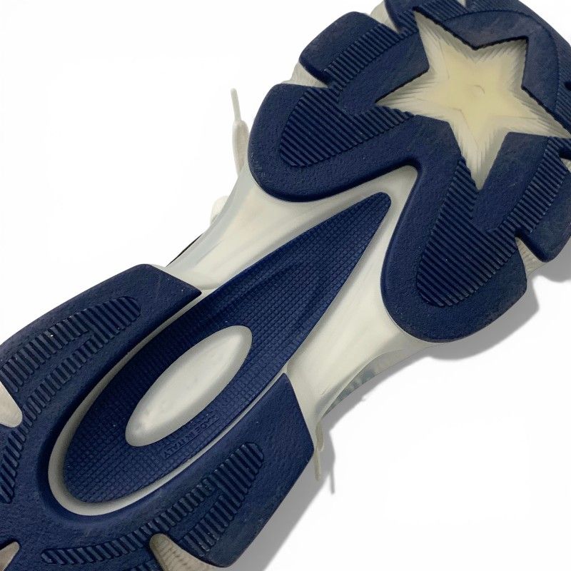 Dior Vibe Sneakers Shoes Leather Rubber Fabric Navy White Logo — view 8