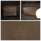 Gucci Brown Beige GG Canvas Leather 019 Tote Shoulder Bag — view 4