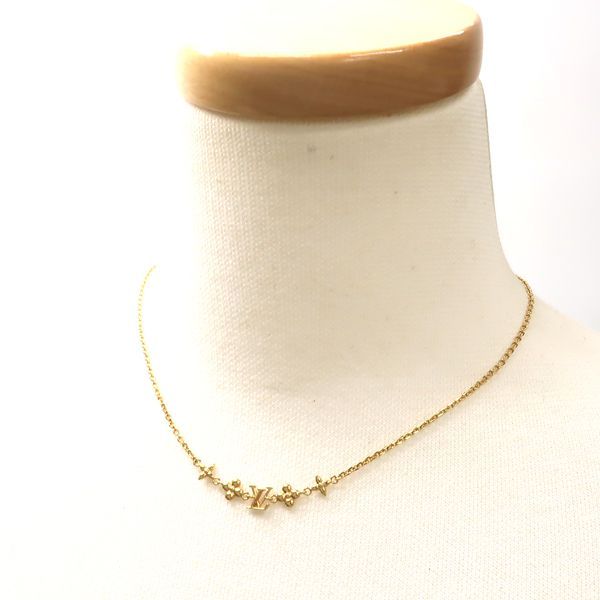 Louis Vuitton Baby Necklace Metal Monogram — view 7