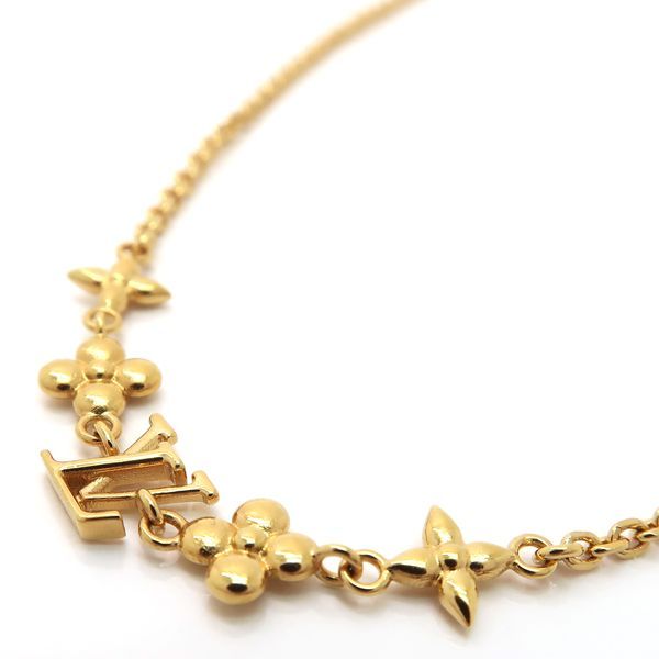 Louis Vuitton Baby Necklace Metal Monogram — view 5