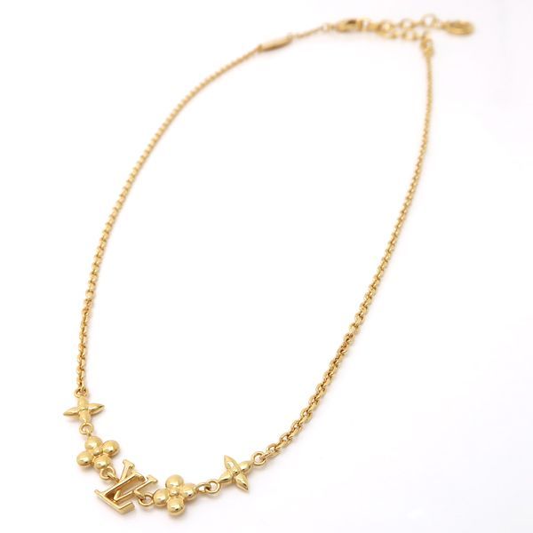 Louis Vuitton Baby Necklace Metal Monogram — view 4