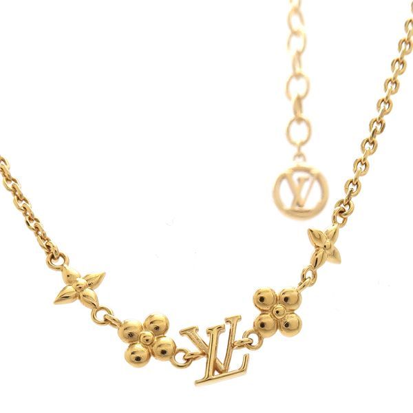 Louis Vuitton Baby Necklace Metal Monogram — view 3