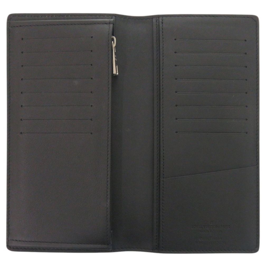 Louis Vuitton LV Blason Portefeuille Brother NM Leather Black Wallet — view 4