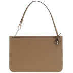 Louis Vuitton Hina MM Pouch Leather Brown — view 2