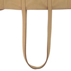 Prada Vitello Daino Gold Leather Brown Tote Shoulder Bag — view 4