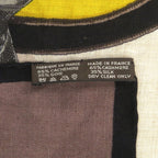 Hermes Carre 140 L'instruction du Roy Imperial Silk Cashmere Scarf Brown — view 2