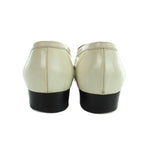 Hermes Chaine D'ancre Loafers Moccasins Leather 37 Ivory — view 5