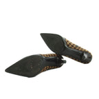 Louis Vuitton Short Boots Pointed Toe Calf Hair Leather Damier Logo 37.5 — view 5