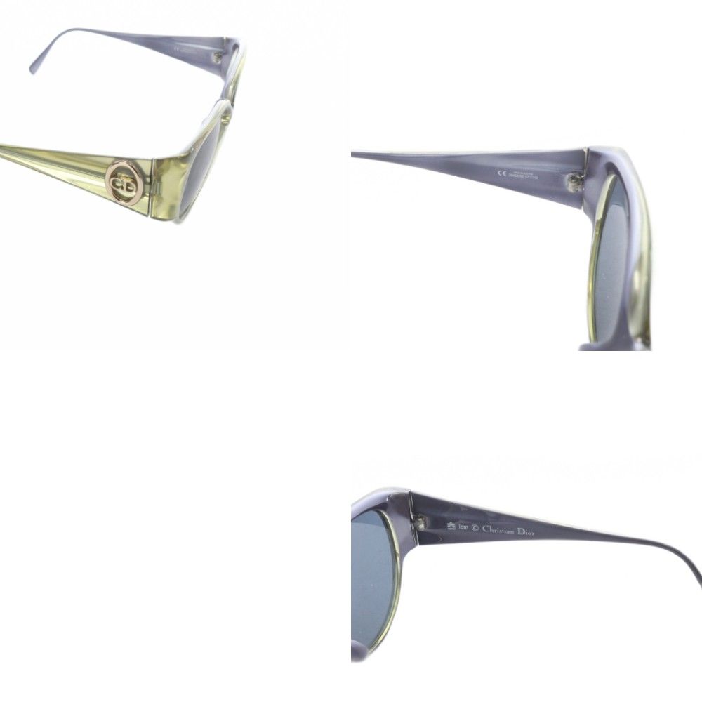 Dior Sunglasses CD Logo Self Frame 57 13 Green Eyewear — view 9