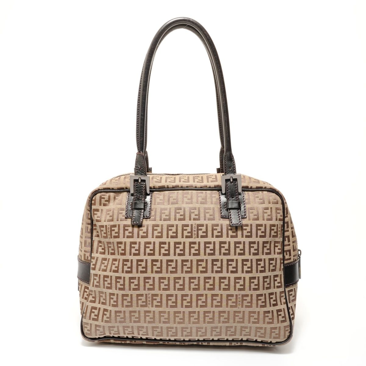 Fendi Shoulder Bag Zucchino Canvas — view 2