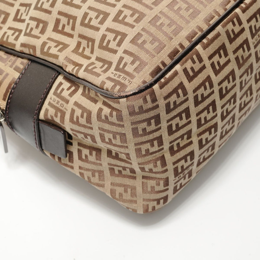Fendi Shoulder Bag Zucchino Canvas — view 5
