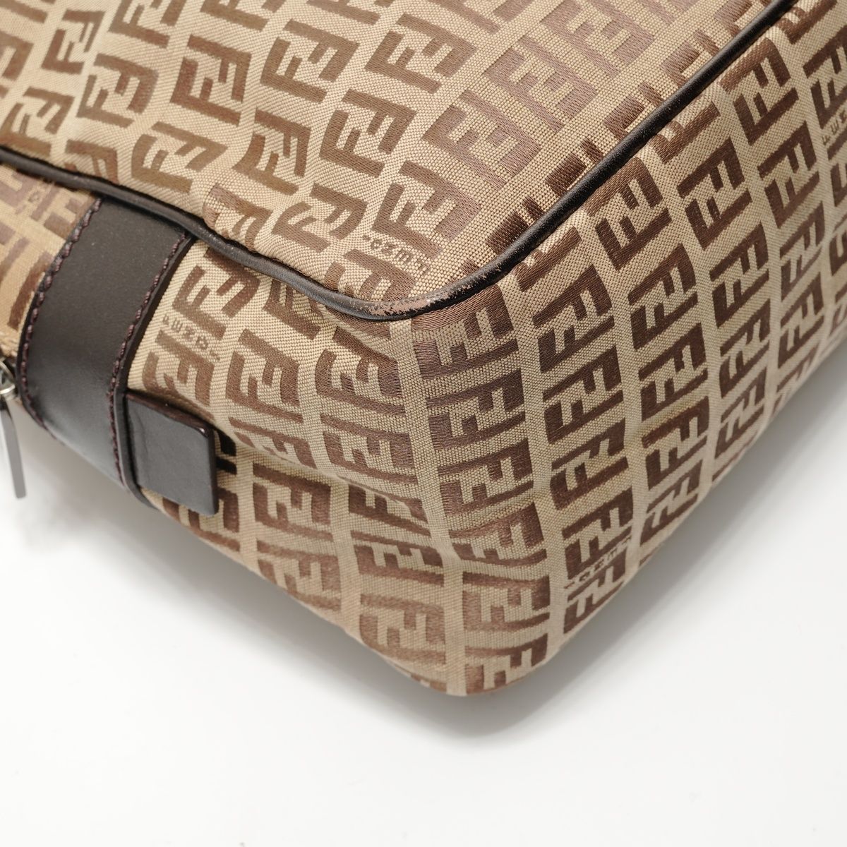 Fendi Shoulder Bag Zucchino Canvas — view 5