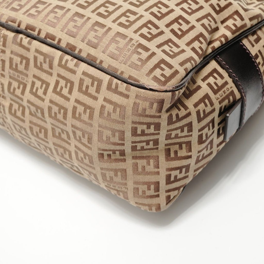 Fendi Shoulder Bag Zucchino Canvas — view 6