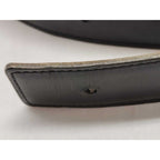 Hermes Belt Black Brown Leather — view 6