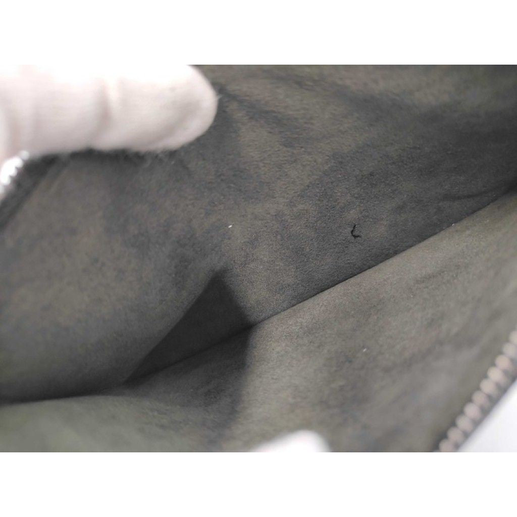 Louis Vuitton Pouch Sac Depot Black Epi Silver — view 6
