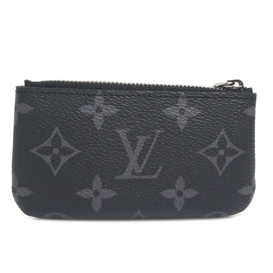 Louis Vuitton Coin Case Monogram Eclipse Pochette Cles — view 2