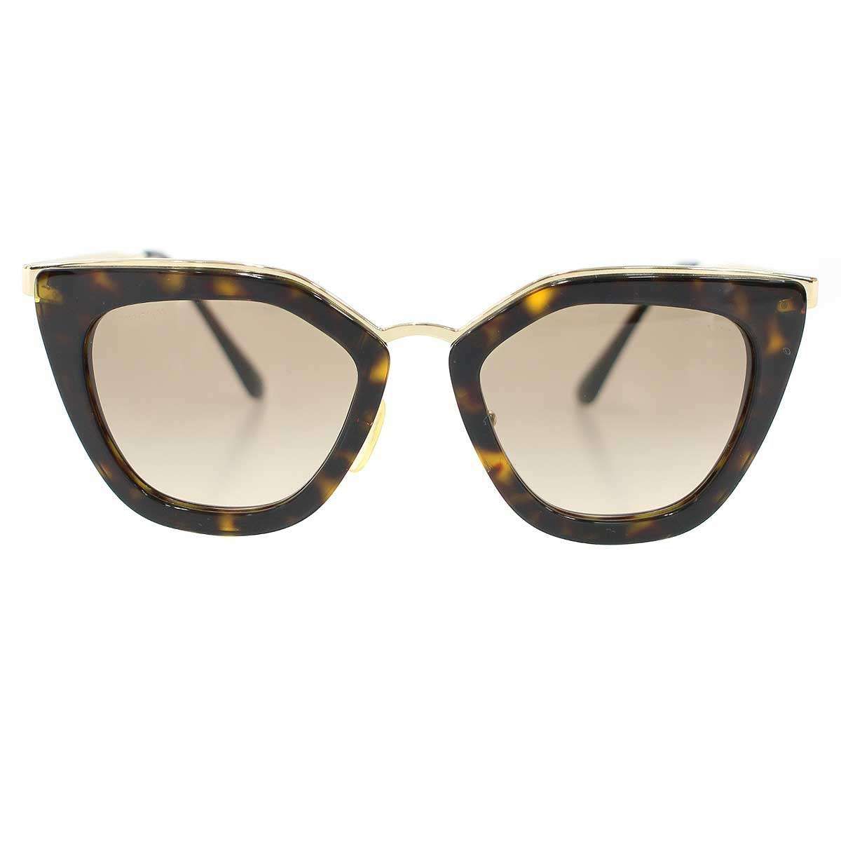 Prada Sunglasses Eyewear Brown Gold — view 2
