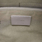Fendi by the Way 2-Way Leather Handbag Grey Gee — view 5