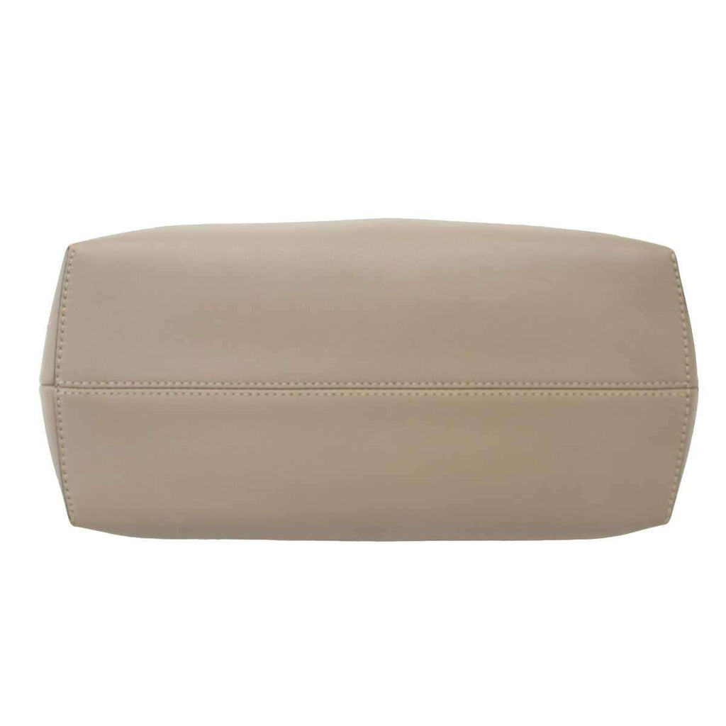 Fendi by the Way 2-Way Leather Handbag Grey Gee — view 4
