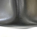 Celine Bucket Leather Shoulder Bag Black — view 5
