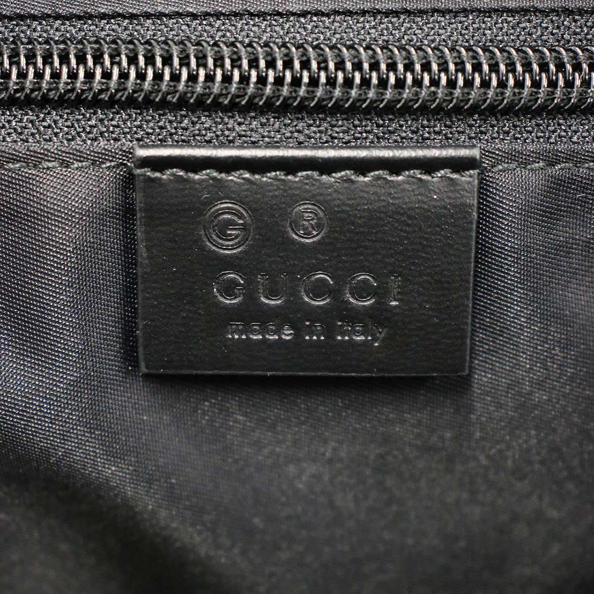 Gucci Sherry Line Canvas Backpack Black — view 5