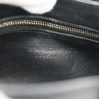 Bottega Veneta Cassette Maxi Intrecciato Leather Shoulder Bag Black — view 5