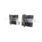 Chanel Earrings CC Logo Black Metal Color Stone — view 2